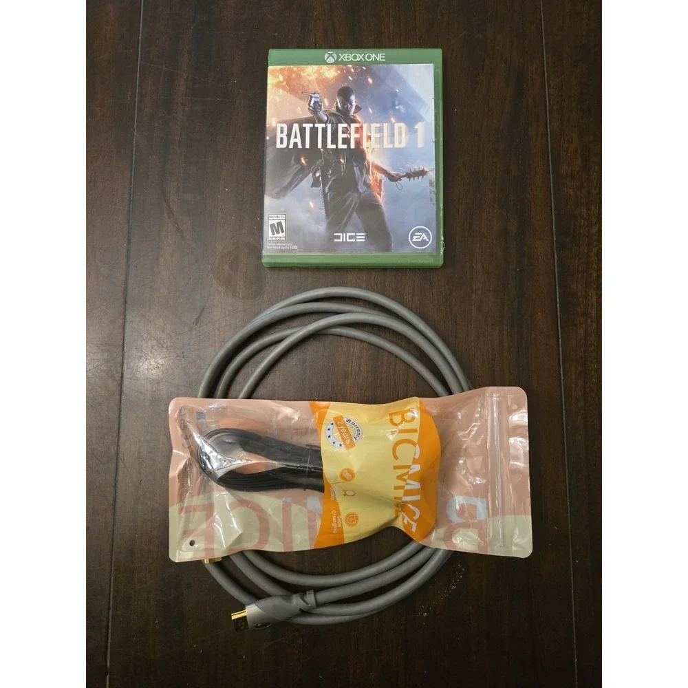 Xbox One S Battlefield 1 Military Green‎ 1TB Console Bundle